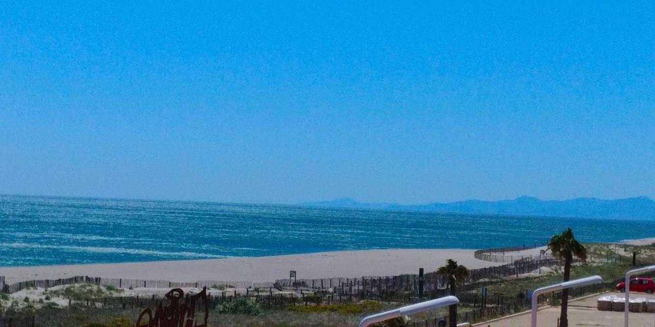 Vue Mer Panoramique Wifi Gratuit Le Barcarès Kültér fotó